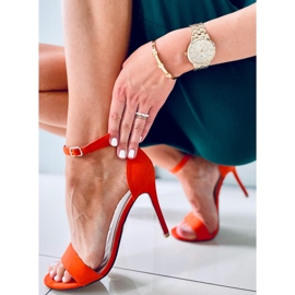 Sheila Orange high heel sandals 2