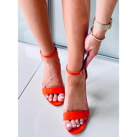 Sheila Orange high heel sandals 1