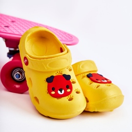 BEFADO S.A. Children's Slippers Kroks Miś Befado 159X107 Yellow 1