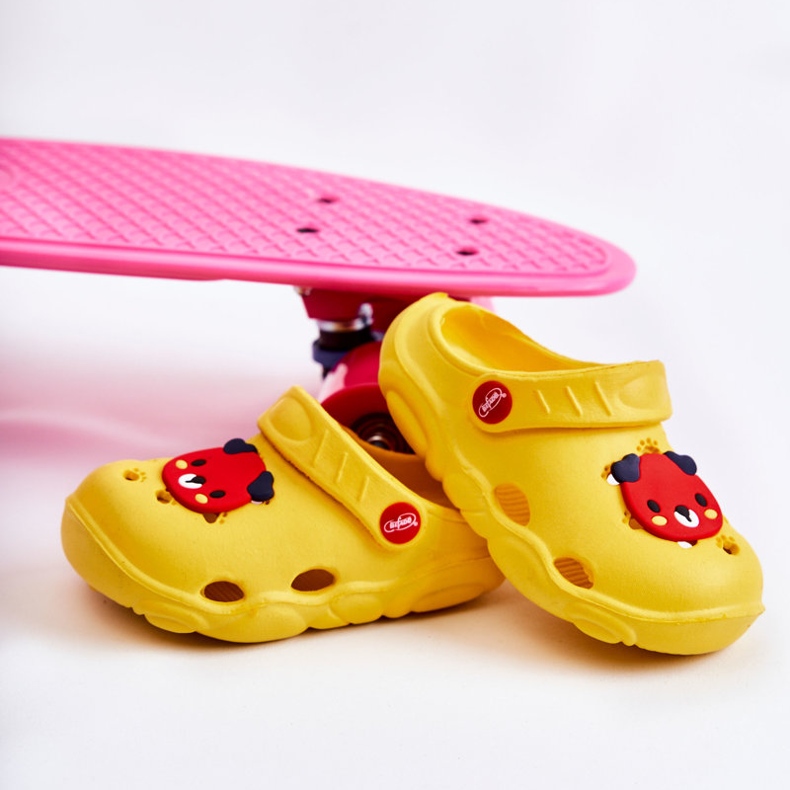 BEFADO S.A. Children's Slippers Kroks Miś Befado 159X107 Yellow 2
