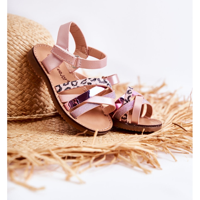 FR1 Children's Pink Nelson Summer Sandals 1 FR1 Children's Pink Nelson Summer Sandals 1