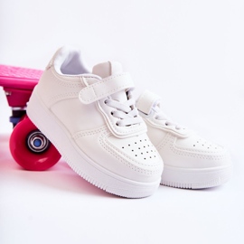 Children's Sport Shoes With Velcro White Elike 1