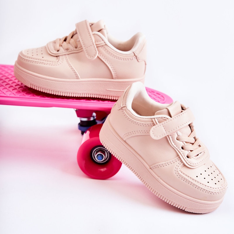 FR1 Children's Sport Shoes With Velcro Pink Elike 1