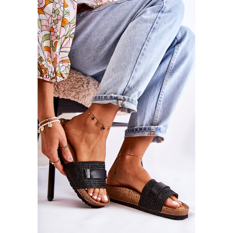 Women's Classic Slippers Inblu NM000025 Black 1