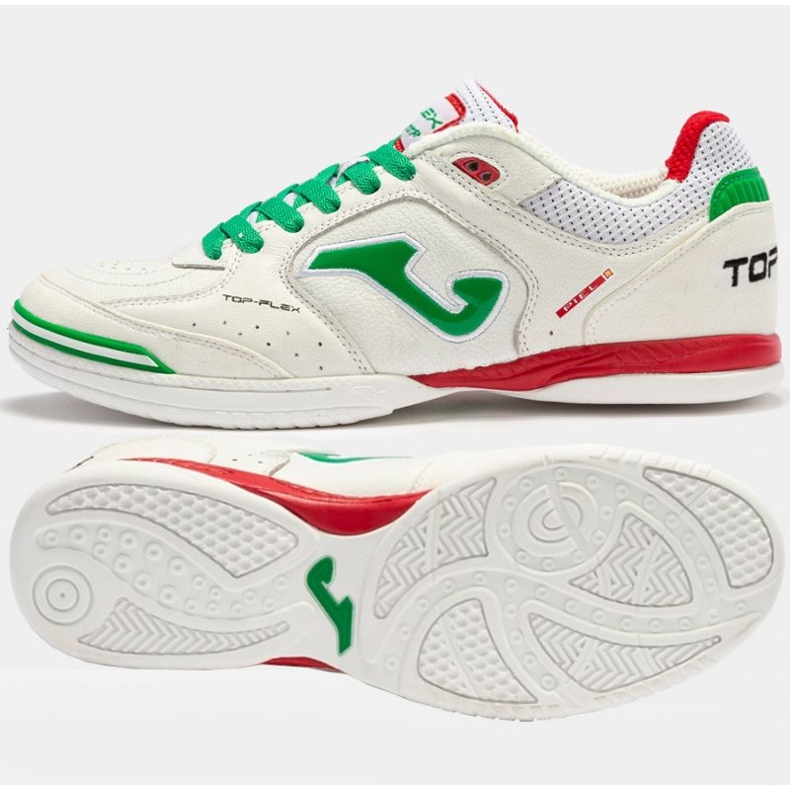 Joma Top Flex 2202 In M TOPS2202IN football boots white white 1 Joma Top Flex 2202 In M TOPS2202IN football boots white white 1