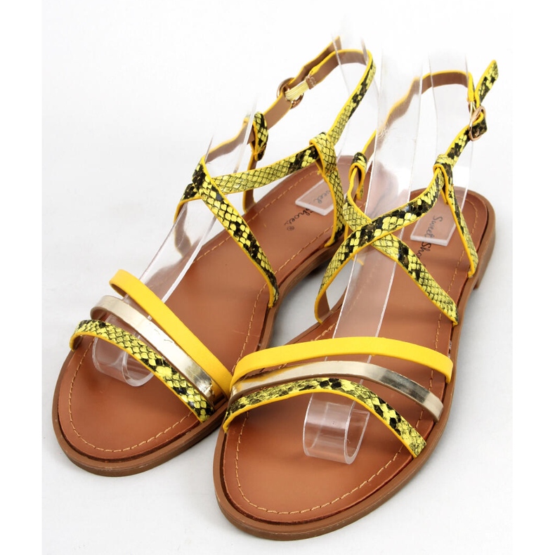 Bavi Yellow women's sandals 1