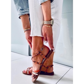 Bavi Orange women's sandals 1