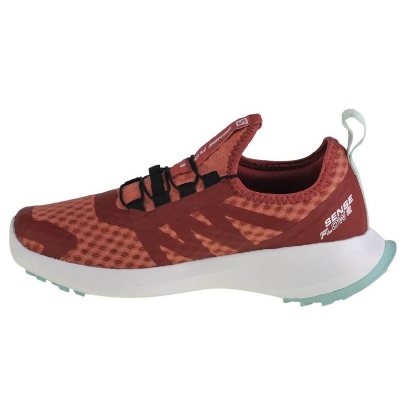 Salomon Sense Flow 2 W 412742 running shoes red multicolored - KeeShoes