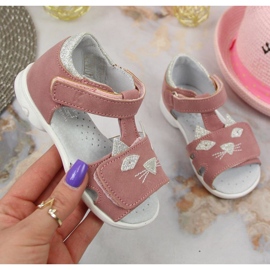 Uhlsport Velcro sandals Kornecki Jr.KOR6305 dirty pink 1