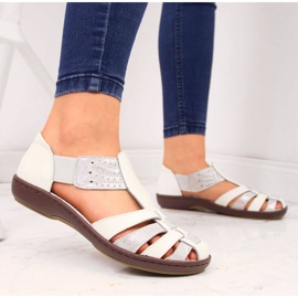 Closed sandals T.Sokolski W SCA168B white-silver 2 Closed sandals T.Sokolski W SCA168B white-silver 2