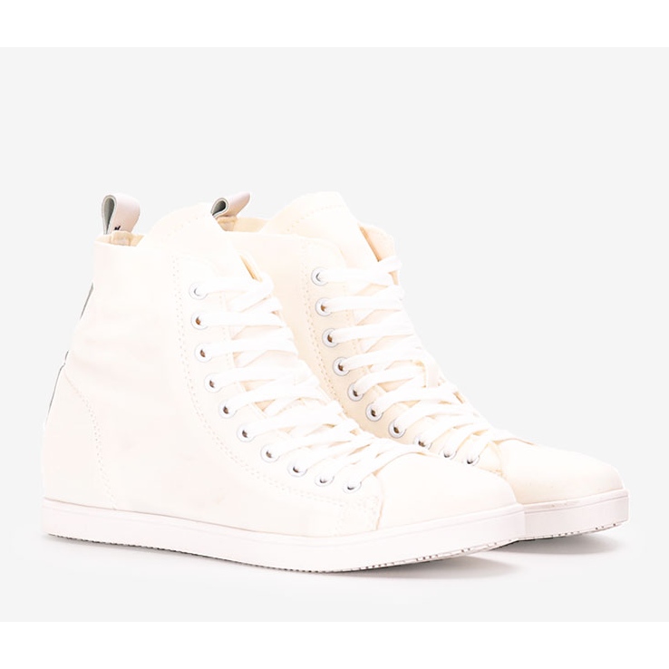Cream Karita ankle sneakers white ecru 1