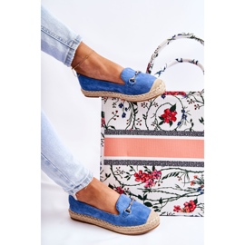 S.Barski Classic Women's Blue Oresa Slip-On Espadrilles 2 S.Barski Classic Women's Blue Oresa Slip-On Espadrilles 2