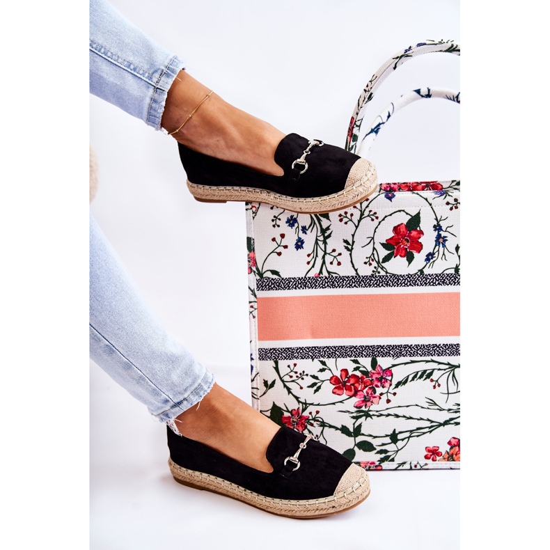 S.Barski Classic Black Oresa Slip-On Women's Espadrilles 1 S.Barski Classic Black Oresa Slip-On Women's Espadrilles 1