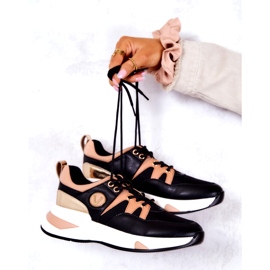 Vinceza Women's Sports Shoes Sneakers Black 4