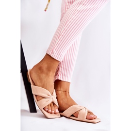 Women's Velor Slippers Light pink Vanilla Sky 1 Women's Velor Slippers Light pink Vanilla Sky 1