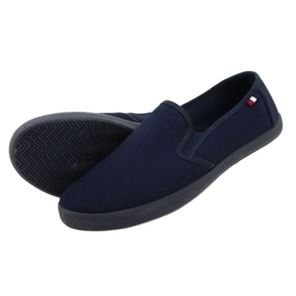 Atletico Men's Slip On Shoes WY18921 Navy Blue 4