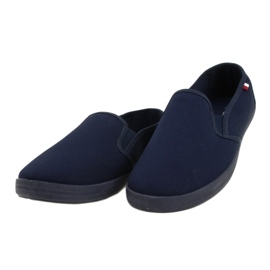 Atletico Men's Slip On Shoes WY18921 Navy Blue 2