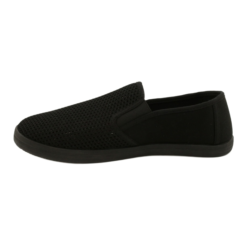 Atletico Men's Openwork Slip-On Shoes WY18922 black 1
