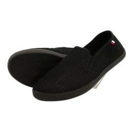 Atletico Men's Openwork Slip-On Shoes WY18922 black 4