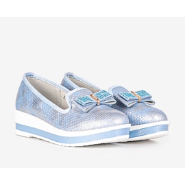 Taille children's blue ballerinas 1 Taille children's blue ballerinas 1