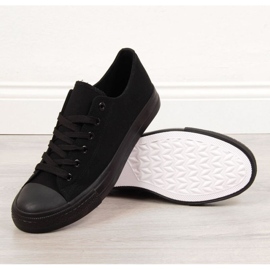 Low-top Sneakers Atletico M ATC239A black 1