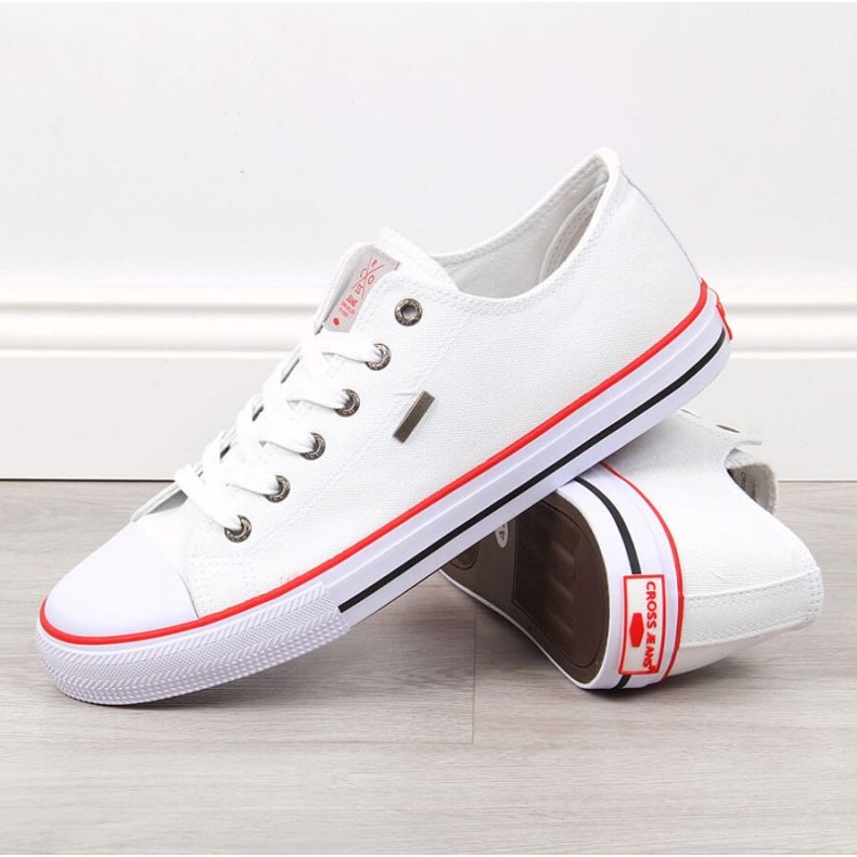 Low Cross Jeans M JJ1R4001C white sneakers 2