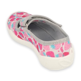 Befado children's shoes 114X485 pink grey 2