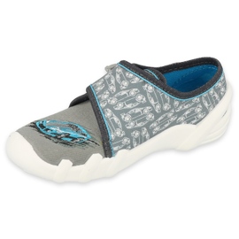 Befado children's shoes 273Y339 blue grey 1