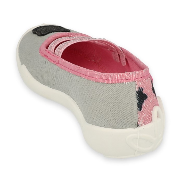 Befado children's shoes 116X301 pink grey 2 Befado children's shoes 116X301 pink grey 2