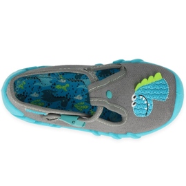 Befado children's shoes 110P441 blue grey 3