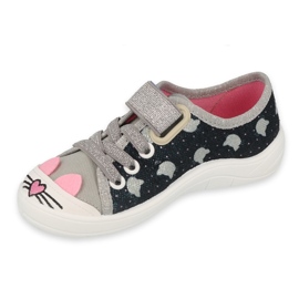 Befado children's shoes 251X186 pink silver grey 1