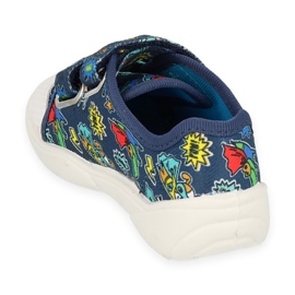 Befado Senisówówka Senisówka 907p155 navy blue slippers 2 Befado Senisówówka Senisówka 907p155 navy blue slippers 2