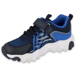 Befado youth shoes 516Q102 navy blue blue grey 1