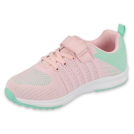 Befado children's shoes 516X138 pink green 1