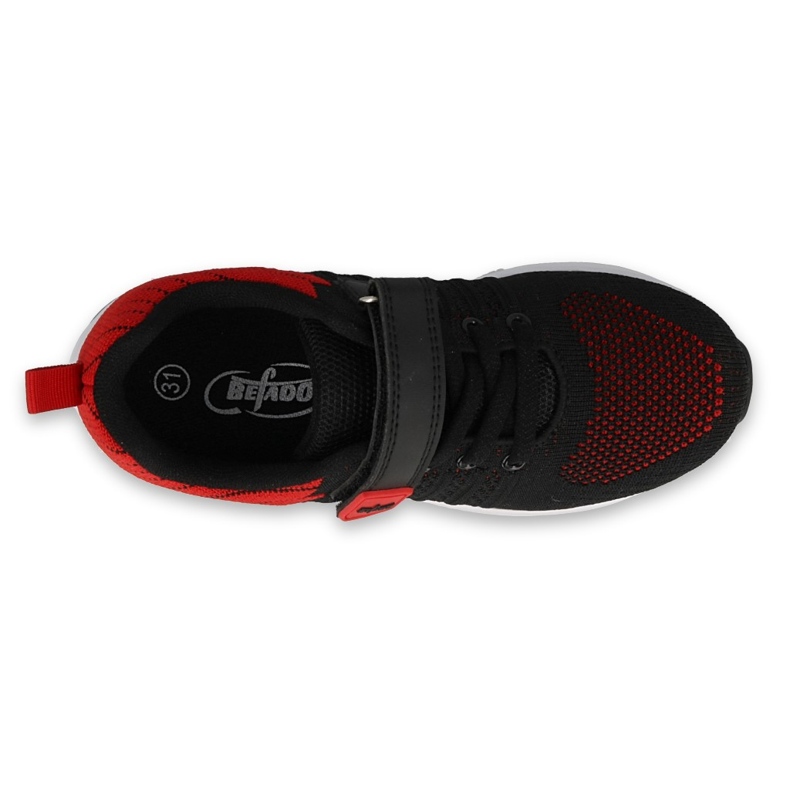 Befado children's shoes 516Y134 black red 1 Befado children's shoes 516Y134 black red 1