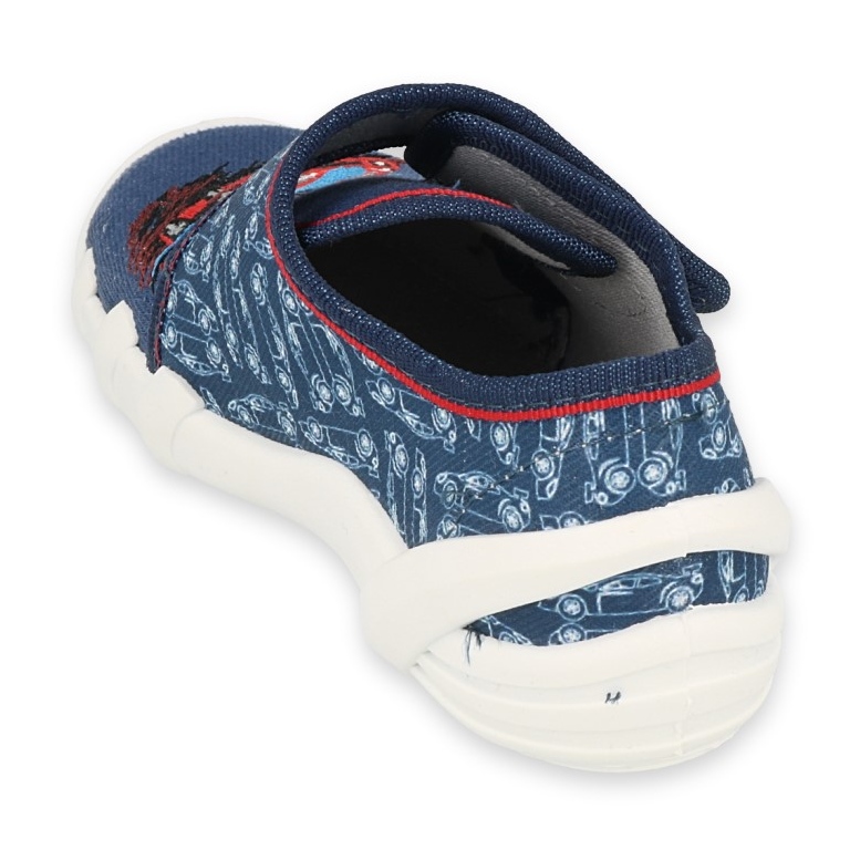 Befado children's slippers in cars 273x338 blue 2