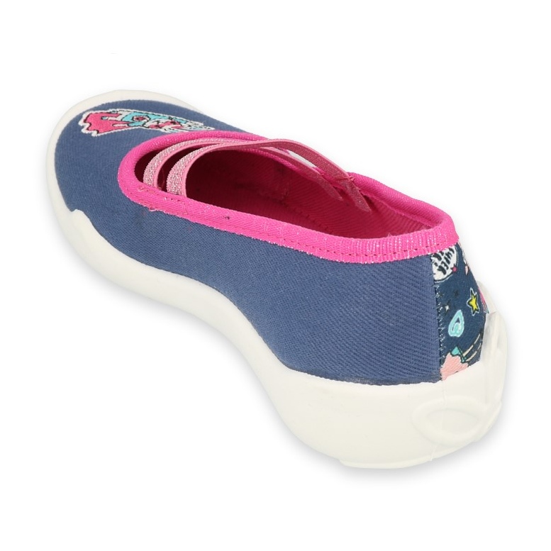 Befado children's shoes 116X300 navy blue pink multicolored 2 Befado children's shoes 116X300 navy blue pink multicolored 2