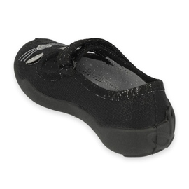 Befado children's slippers 114x450 black 2