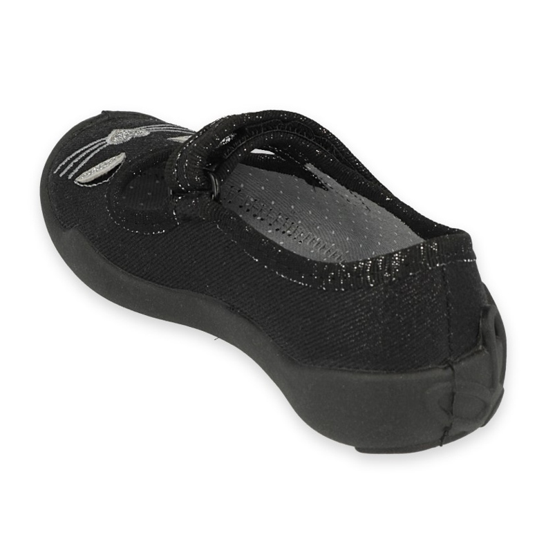 Befado children's slippers 114x450 black 2