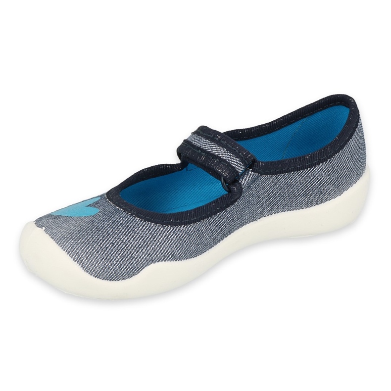 Befado children's shoes 114Y474 blue grey 2 Befado children's shoes 114Y474 blue grey 2