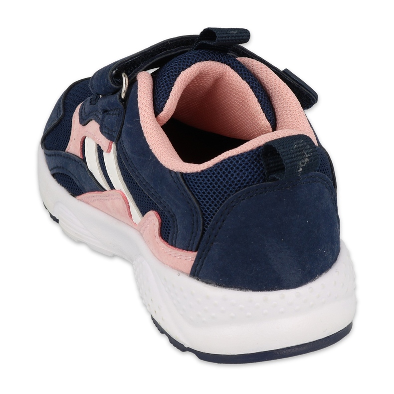 Befado children's shoes 516P124 navy blue pink 2 Befado children's shoes 516P124 navy blue pink 2