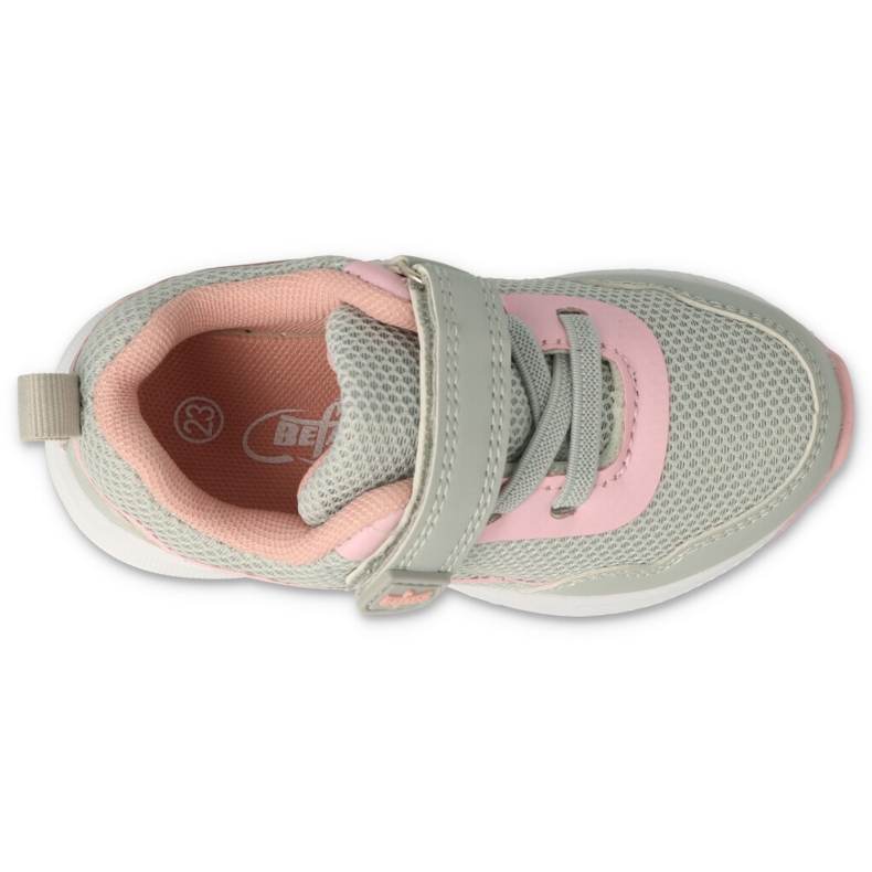 Befado children's shoes 516P110 pink grey 2 Befado children's shoes 516P110 pink grey 2