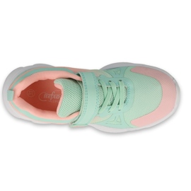 Befado colored children's shoes 516Y120 multicolored green 1