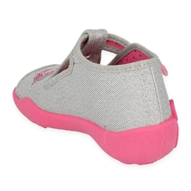 Befado children's shoes 213P136 pink silver grey 2