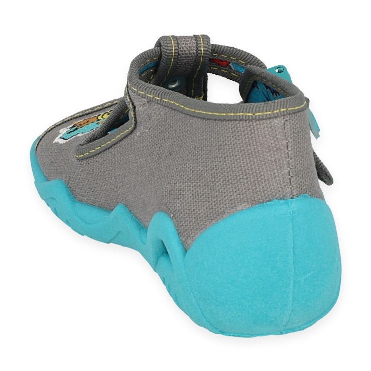 Befado children's slippers for the 217p113 clasp grey 2
