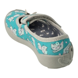 Befado children's shoes 114X453 grey green 2