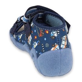 Befado yellow children's shoes 350P028 blue 2 Befado yellow children's shoes 350P028 blue 2