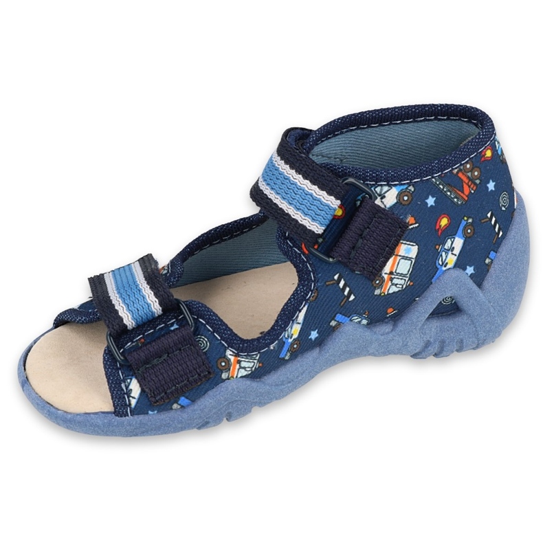Befado yellow children's shoes 350P028 blue 1 Befado yellow children's shoes 350P028 blue 1