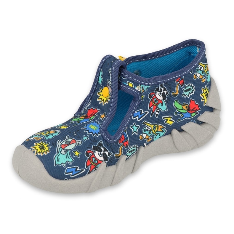 Befado children's shoes 110P447 navy blue multicolored 1