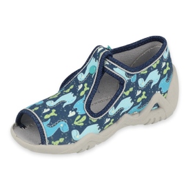 Befado children's shoes 217P114 navy blue blue 1